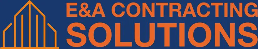 A blue banner with orange letters that say " new york content solution ".